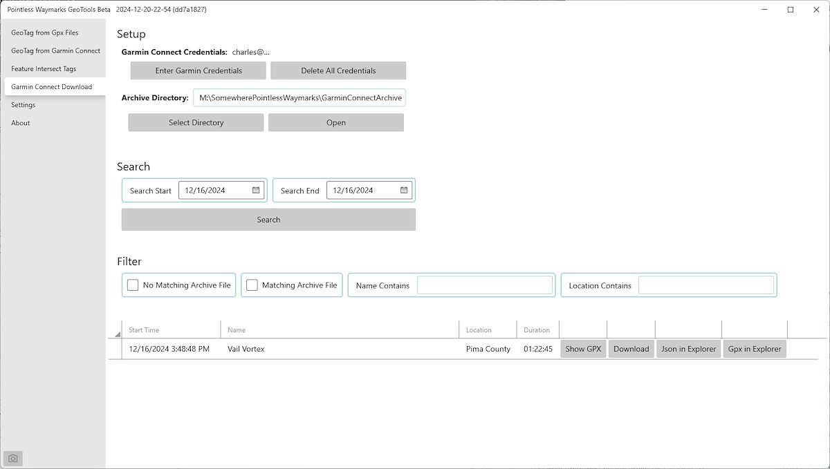 2024 December Geo Tools Garmin Connect Download