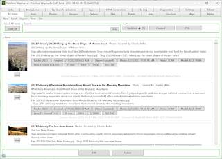 2024 October Pointless Waymarks CMS All Content List