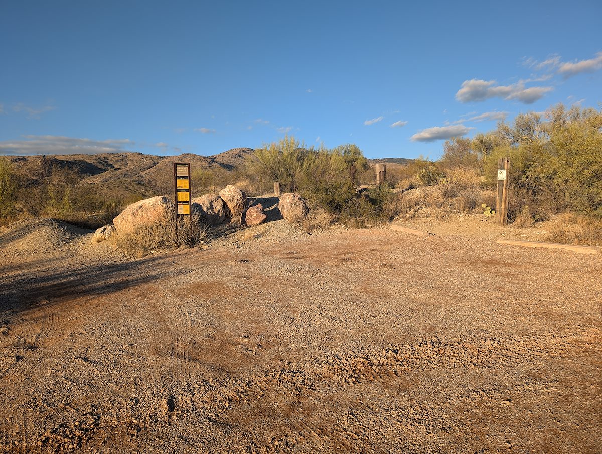 2024 November North End of the Loma Alta Trailhead